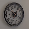 Ρολόι Τοίχου Μεταλλικό Ø60cm
