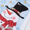 Χριστουγεννιάτικη Πετσέτα Κουζίνας Λευκή Χιονάνθρωπος Merry Christmas 60x35cm