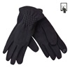 Γάντια Χειμερινά Γυναικεία για Οθόνη Αφής Μαύρα - 1 ζευγ.