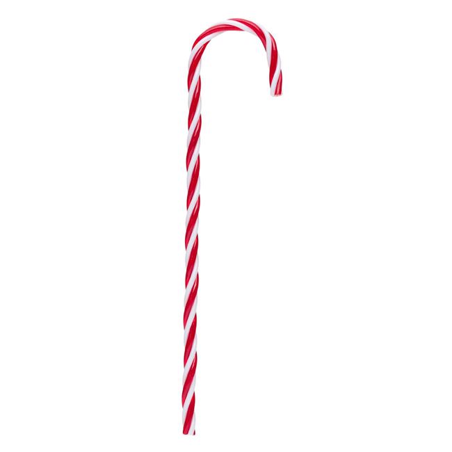 Χριστουγεννιάτικο Στολίδι Δέντρου Μπαστούνι Λευκό Κόκκινo 25cm
