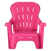 Καρέκλα Παιδική Πολυθρόνα Πλαστική Φούξια 45x33x45cm
