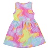 Φόρεμα Παιδικό Βαμβακερό Πολύχρωμο Tie Dye
