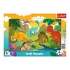 Παζλ Καρτέλα Χρωματιστοί Δεινόσαυροι (15 Κομμάτια) - Trefl