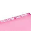 Νεσεσέρ Αδιάβροχο Ροζ Δίχτυ Follow the Sun με Χερούλι 30x21cm