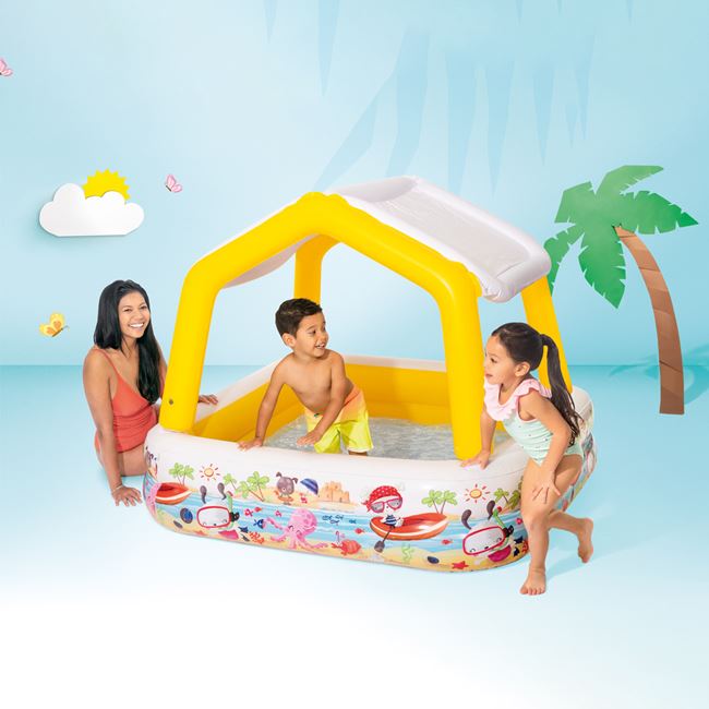 Πισίνα Παιδική "Sun Shade" 157x157x122cm - Intex
