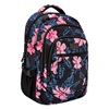 Σχολική Τσάντα Μαύρη Ροζ Floral - My Way