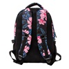 Σχολική Τσάντα Μαύρη Ροζ Floral - My Way
