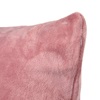 Θήκη Μαξιλαριού Ύπνου Βελουτέ Ροζ 50x70cm