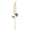 Λουλούδι Διακοσμητικό με Μακρύ Κοτσάνι Λευκά Μπεζ Άνθη 95cm