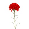 Λουλούδι Διακοσμητικό Γαρύφαλλο Κόκκινο 65cm