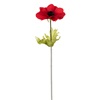 Λουλούδι Διακοσμητικό Ανεμώνη Κόκκινη 40cm