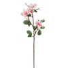 Λουλούδι Διακοσμητικό Μανώλια Ροζ 72cm