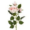 Λουλούδι Διακοσμητικό Τριαντάφυλλο Ροζ 73cm
