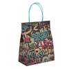 Τσάντα Δώρου Χάρτινη Kraft Graffiti 21x10x25.5cm