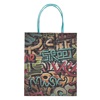 Τσάντα Δώρου Χάρτινη Kraft Graffiti 21x10x25.5cm
