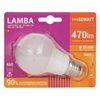 Λαμπτήρας LED E27 6W (Α60) - Θερμό Φως