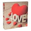Άλμπουμ Φωτογραφιών Love Καρδιές 22.5x22.5cm (200 θέσεις)
