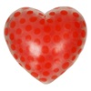 Καρδιά Σιλικόνη Διάφανη με Κόκκινες Μπάλες & Φως 6x5x3cm