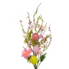 Πασχαλινό Διακοσμητικό Κλαδί Λουλούδια Αυγά Πολύχρωμα 60cm