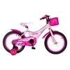Ποδήλατο Ροζ με Καλαθάκι 16'' (Ίντσες) - ΒΜΧ