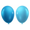 Μπαλόνια Πάρτι Μεταλλιζέ Μπλε 30cm - 20 τμχ.