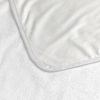 Αδιάβροχο Βρεφικό Σελτεδάκι Κούνιας Λευκό 60x80cm