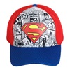 Καπέλο Παιδικό Jockey Βαμβακερό Κόκκινο Μπλε Superman
