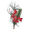 Χριστουγεννιάτικο Διακοσμητικό Κλαδί Ελάτου Berries 22cm